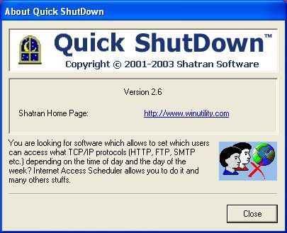 About Quick ShutDown