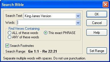 Search Bible