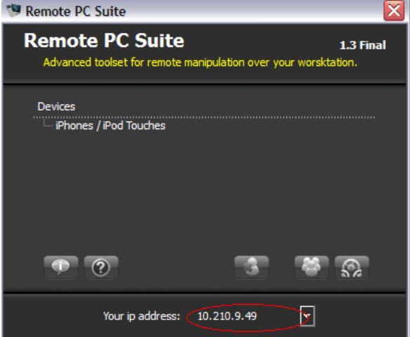 Remote PC Suite