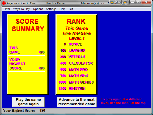 Algebra One in One Score screen.doc.png