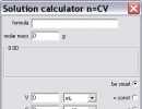 Concentration calculator