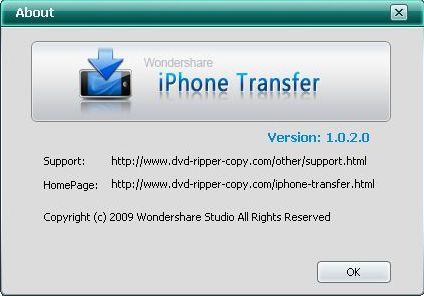 About Wondershare iPhone Transfer