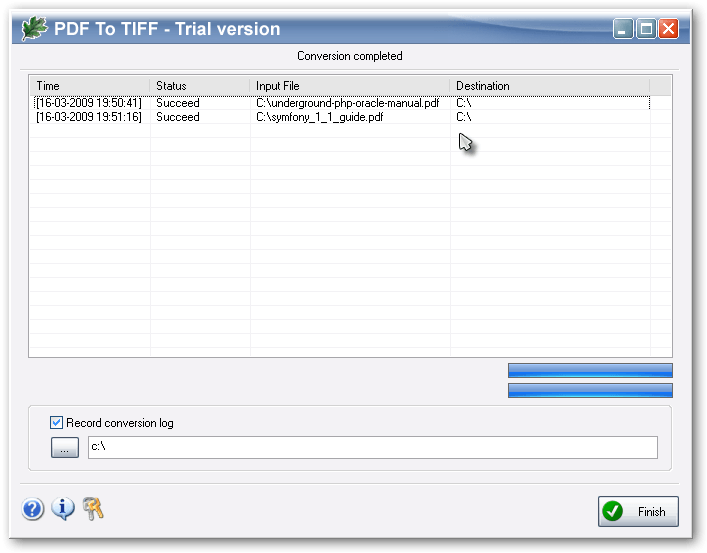 Conversion in progress!