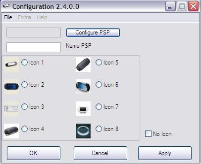 Configuration window.