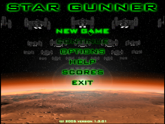 Main menu.