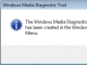 Windows Media Diagnostic Tool