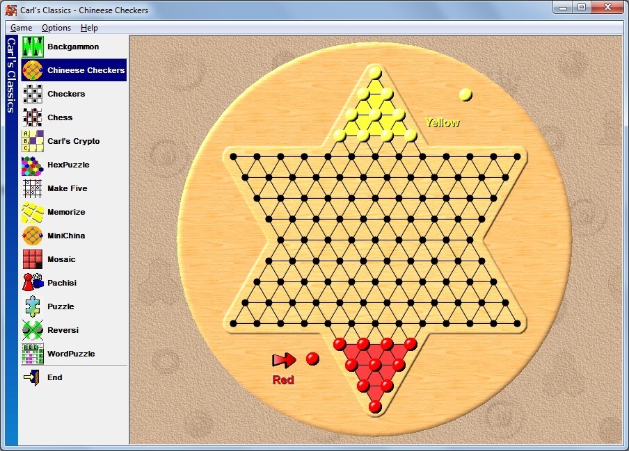 Chinese Checkers Game