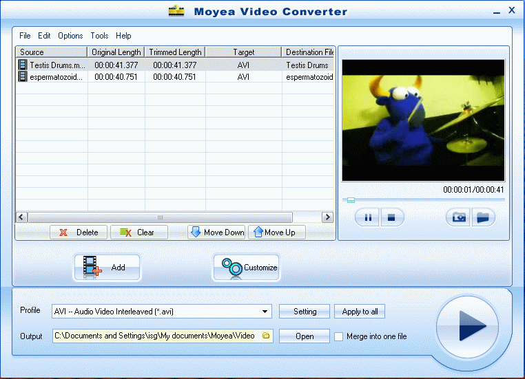 Video player