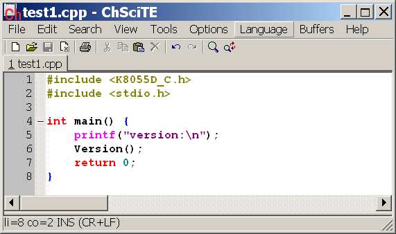 Ch Standard Edition screenshot