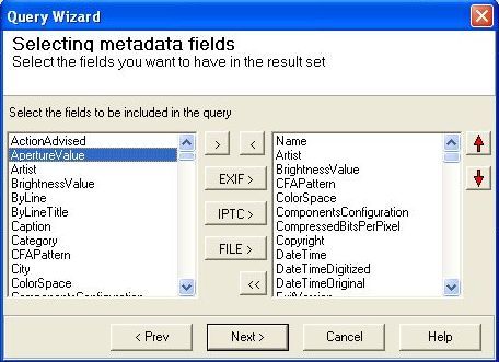 Metadata fields