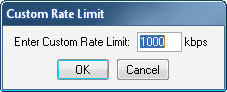 Setting Custom Rate Limit