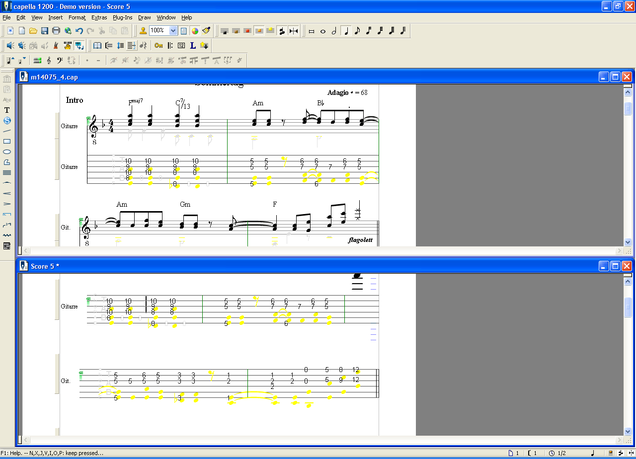 Extracting A Part From Imported Score