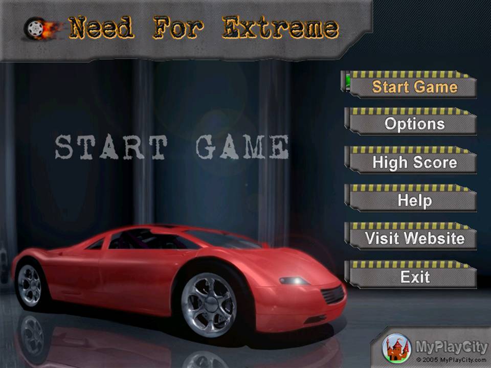 Game Main Screen