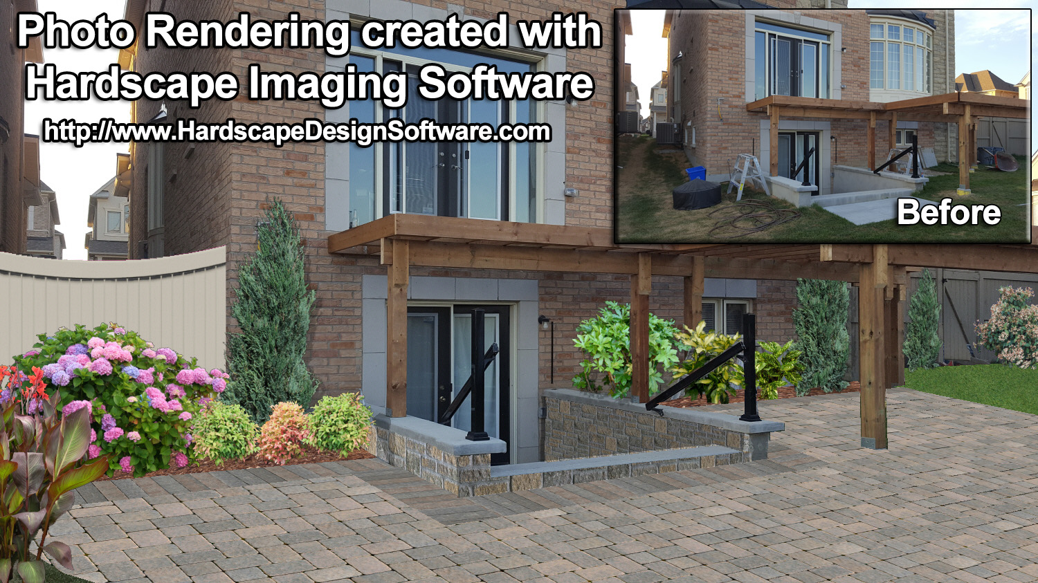 Hardscape Design is easy with Hardscape Imaging Software.