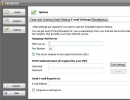 E-mail Settings Option