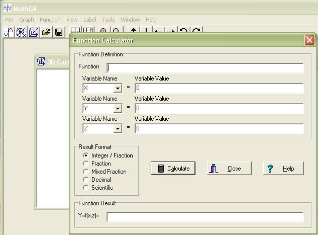 Function calculator