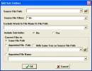 Add Sub-Folders Screen