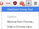 UserZoom survey tool