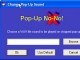 Pop-Up No-No!