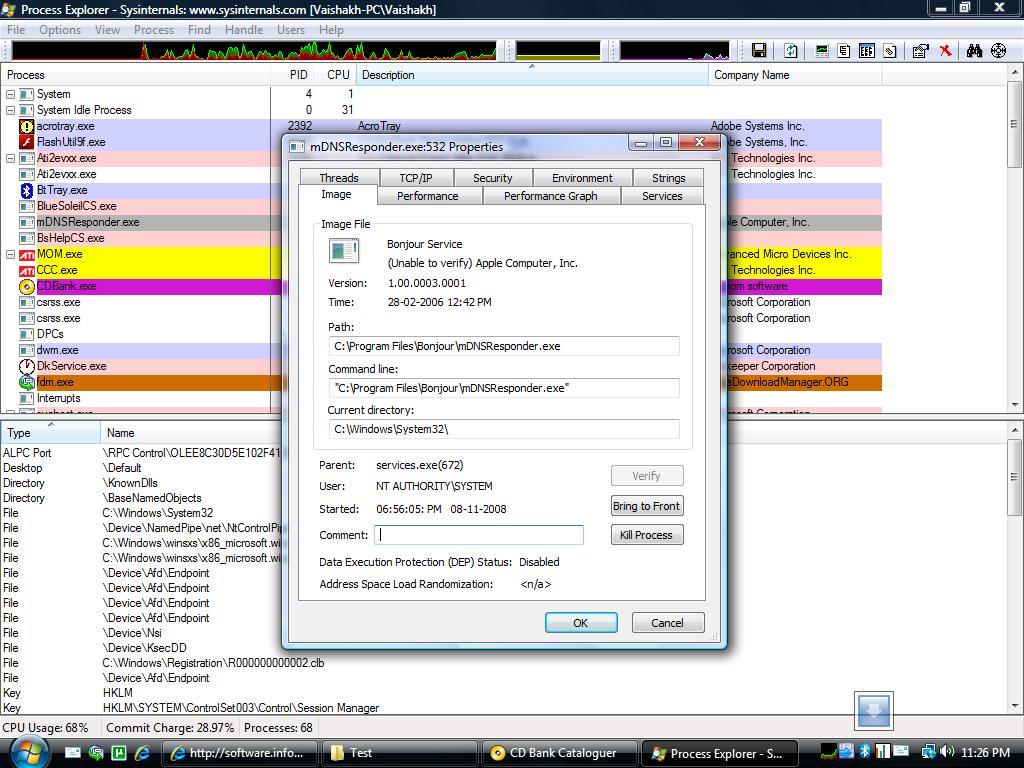 Process Properties