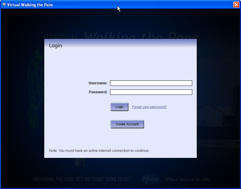 Login Window