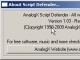 AnalogX Script Defender
