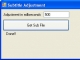 Subtitle Adjustment Tool