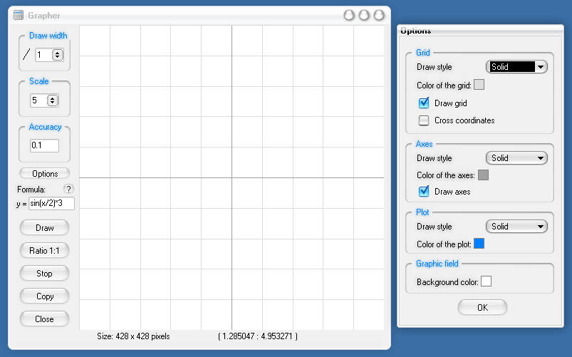 Modern Calculator: Grapher