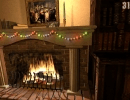 Fireplace and Picture
