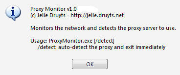 About Internet Explorer Proxy Monitor