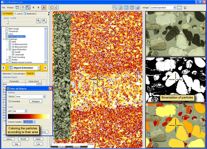 Measurement of grain size