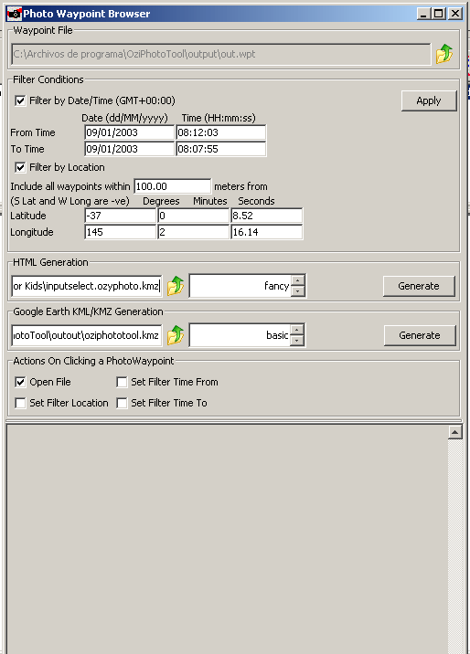 Photo Waypoint Browser