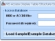 MS Access Display Table Structure Software