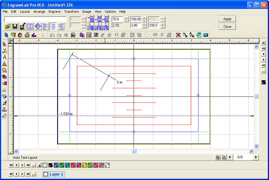 Main window