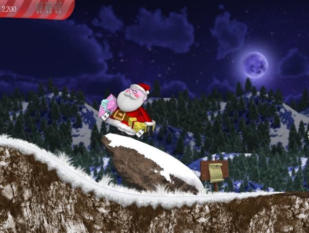 Helping Santa collect his presents