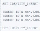 A simple SQL INSERT INTO statement 