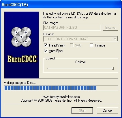 Burning an ISO File