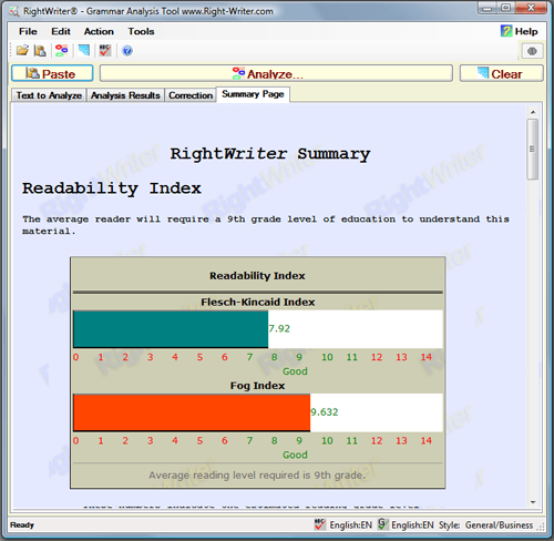 User interface