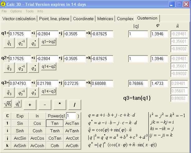 Calculating functions