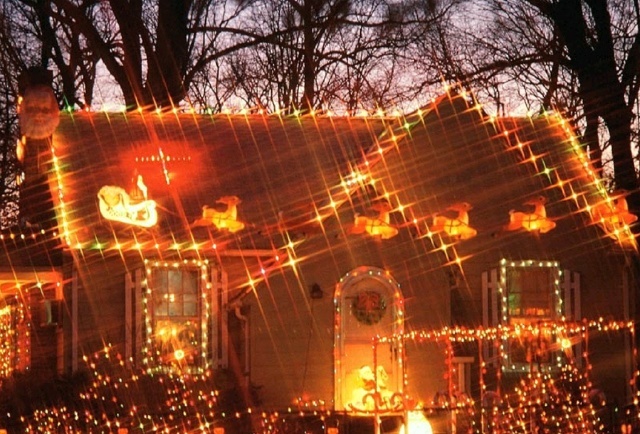 Decorated house