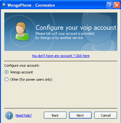 VOIP Account