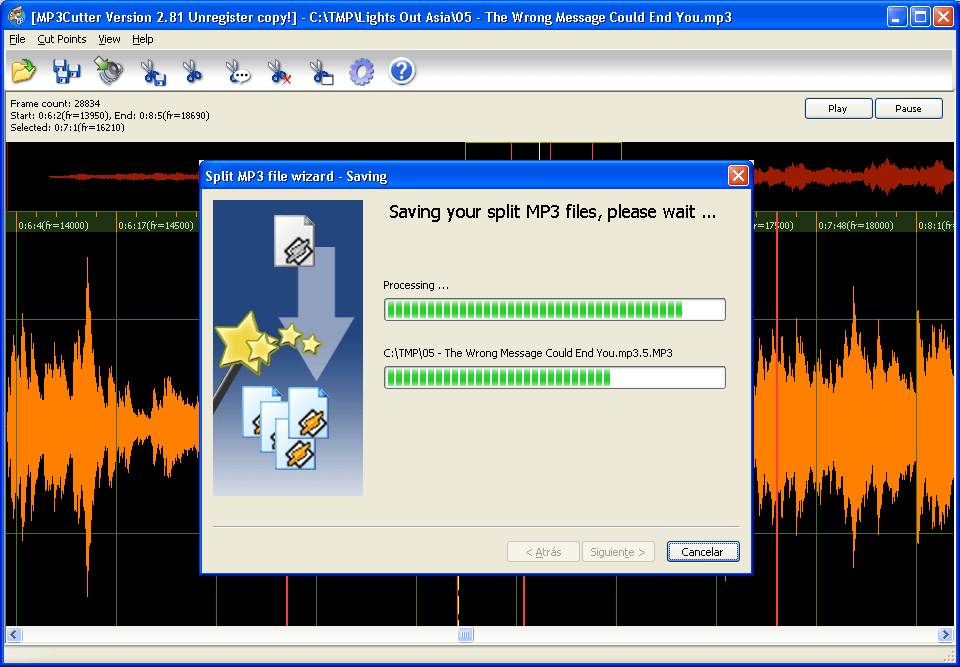 Cutting Your MP3 File