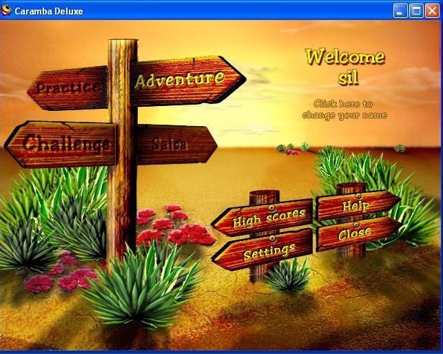 Main menu