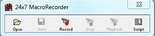 MacroRecorder Window