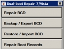 Dual-boot repair utility