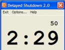 Shutdown timer started.