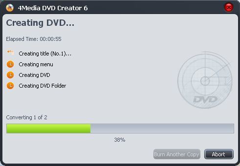 Creating DVD