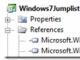 Windows 7 Jumplist Sample