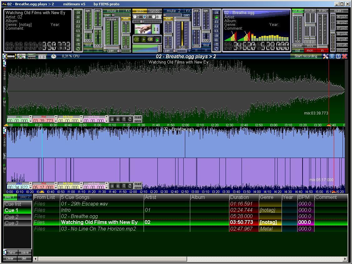 Waveform Layout