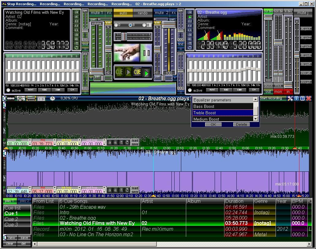 Loading Equalizer Presets